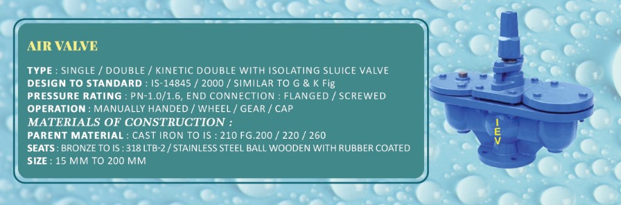 cast iron sluice valve